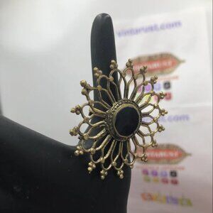 Afghan Statement Tribal Ring, Afghan Ring, Bohemian Ethnic, Afghan Jewelry